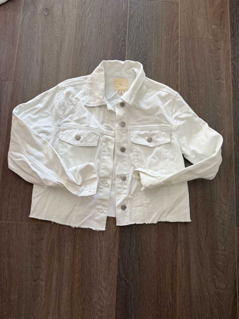 White Denim Jacket